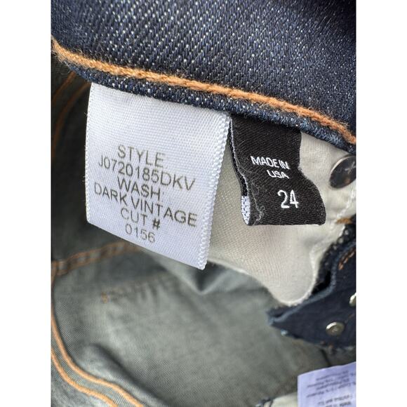 Veronica Beard Jean Size 24 Carolyn 10" Baby Boot - Picture 8 of 9